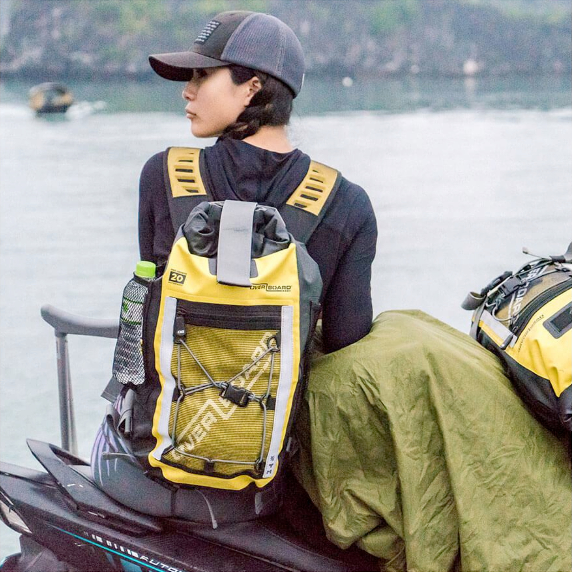 OverBoard 2026 Pro - Mochila Impermeável Para Desporto - 20 Litros 41427.2 - Yellow